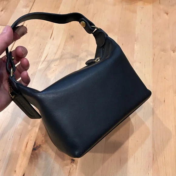 New Vintage Coach Classic Pouch Mini black - Picture 3 of 15